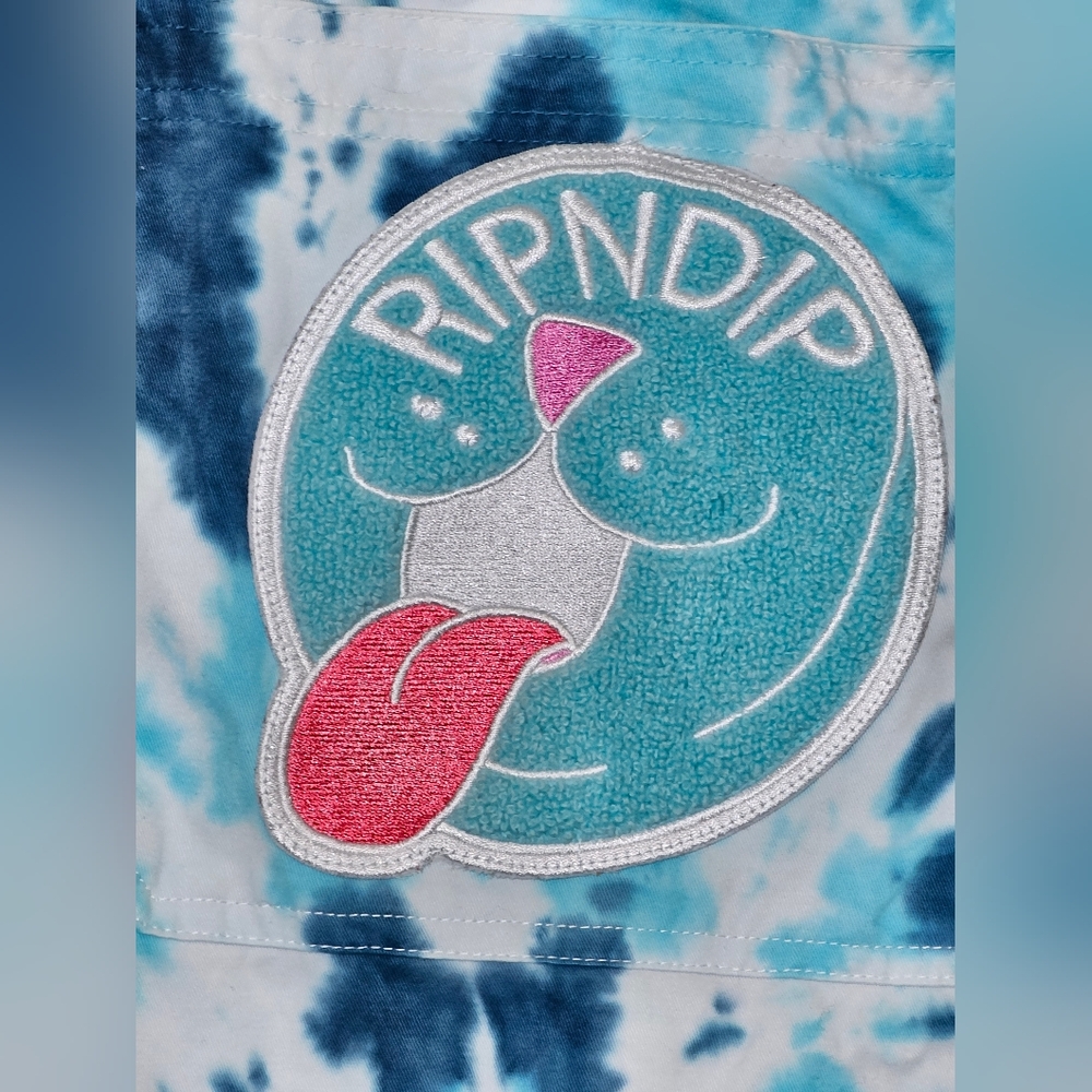 RIP N DIP tie-dye overalls. - Picture 3 of 15